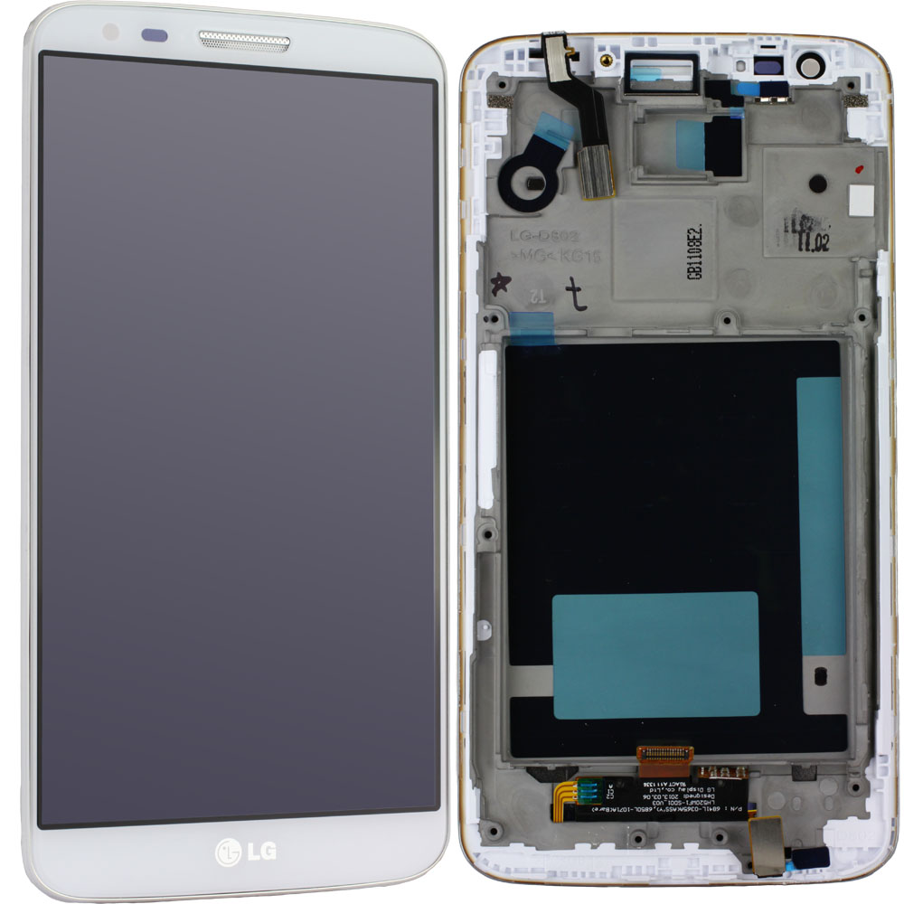 LG G2 LCD Display, Weiß