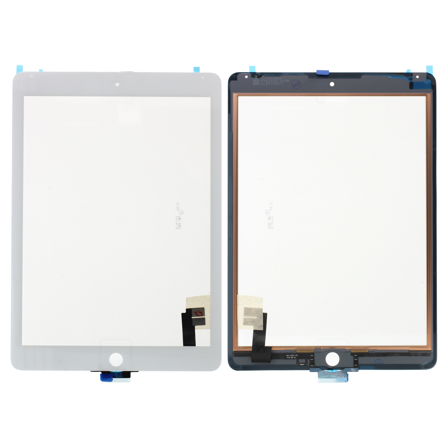 Touch Einheit kompatibel mit iPad Air 2 9.7" (2014) Weiß (A1566 ,A1567 )