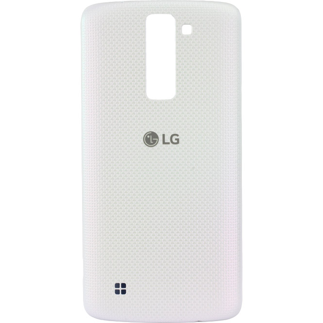 LG K8 K350N Battery Cover, White