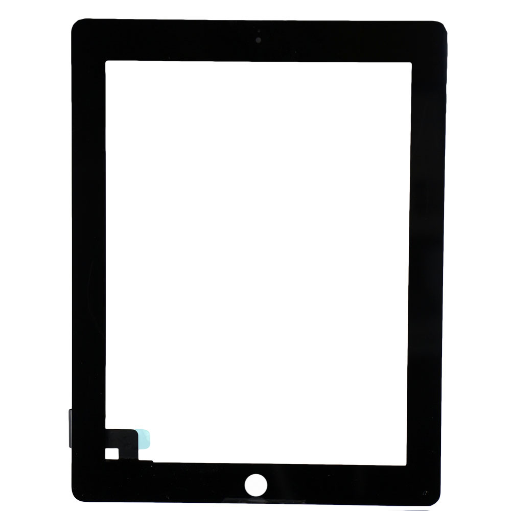 Touch Einheit kompatibel mit Apple iPad 2, Schwarz (A1395, A1396, A1397)