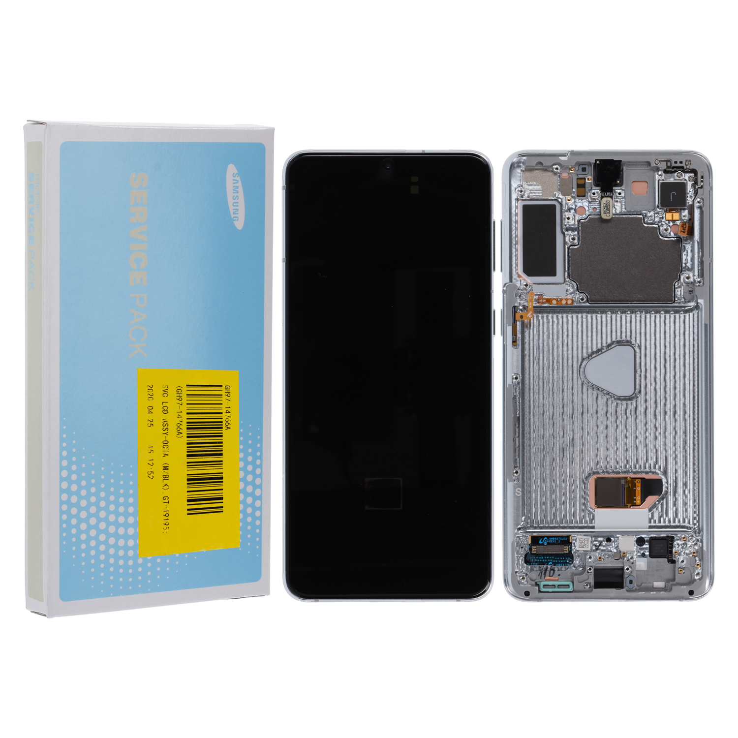 Samsung Galaxy S21+ G996B/DS LCD Display (with Cam / No Battery) Phantom Silver (Service Pack)