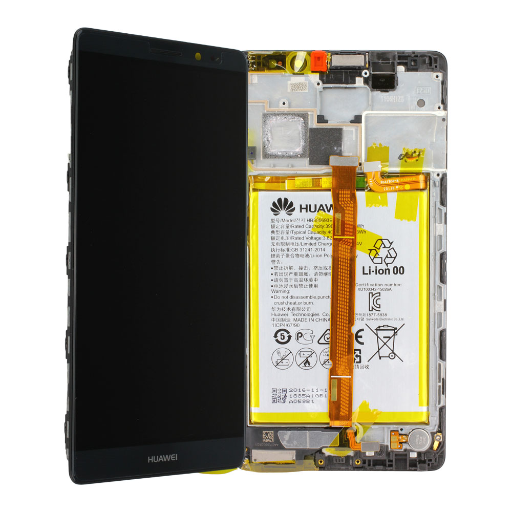 Huawei Mate 8 NXT-AL10 LCD Display, Schwarz (Serviceware)