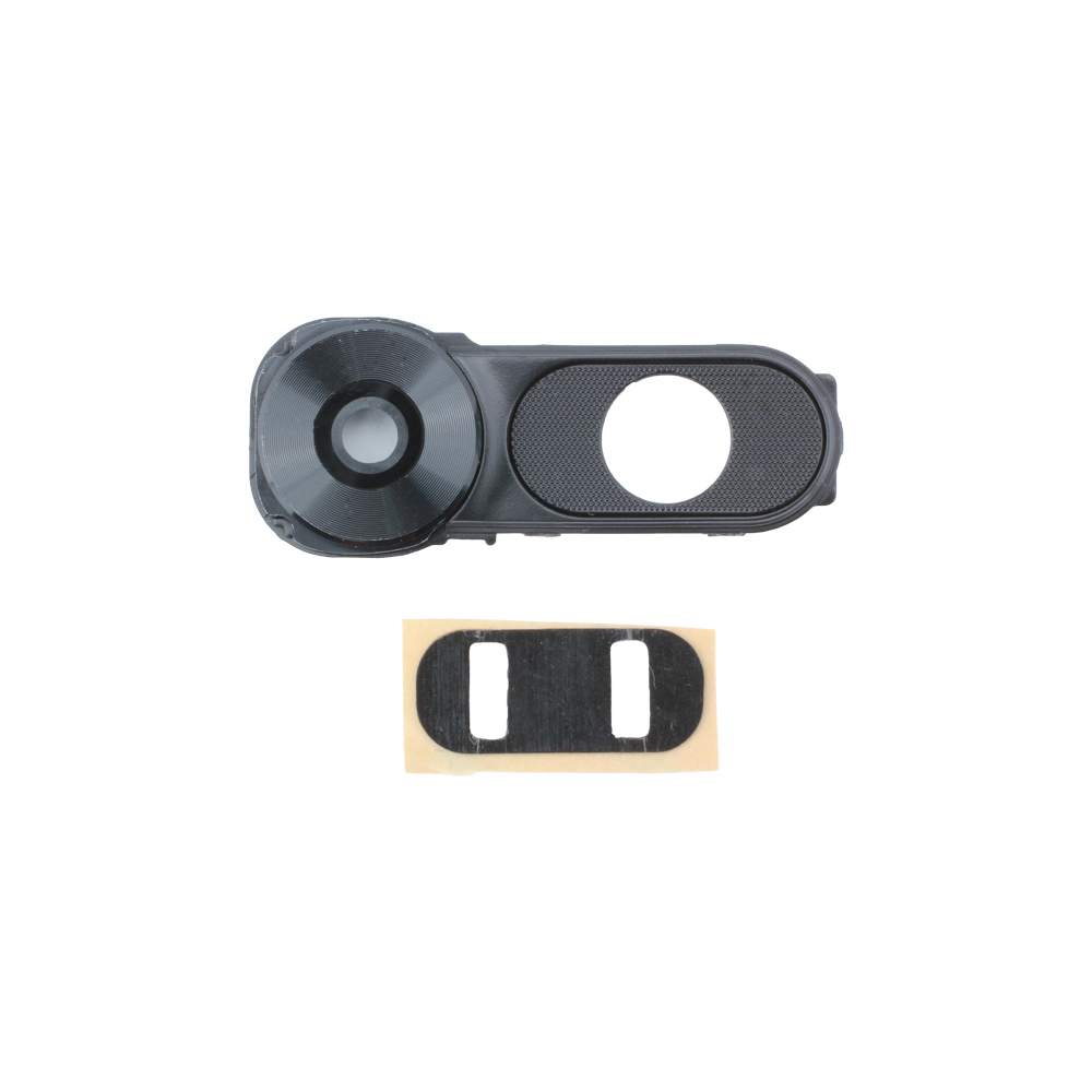 Main Camera-Lens + Power Switch Button Black compatible with LG V10