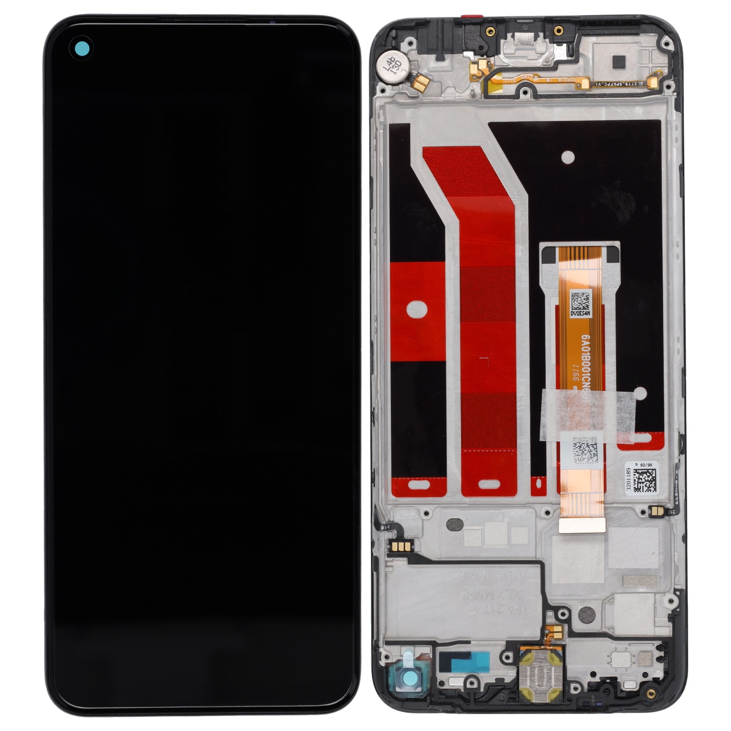 Oppo A53 / A53s / A32 / A33 (2015) LCD Display Schwarz