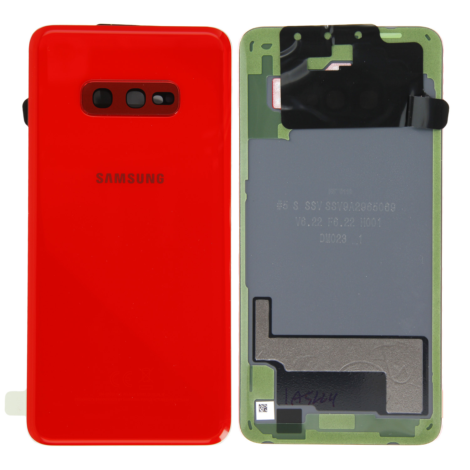 Samsung Galaxy S10e G970F Akkudeckel, Rot Serviceware